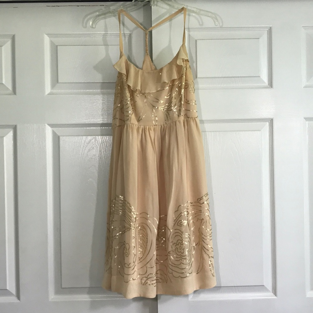 Charlotte Russe Sequence Print Dress L